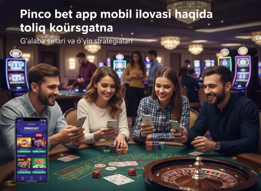 Pinco bet app mobil ilovasi haqida toʻliq koʻrsatma