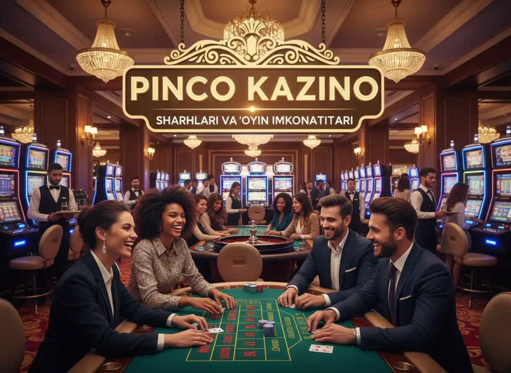 Pinco kazino sharhlari va o'yin imkoniyatlari