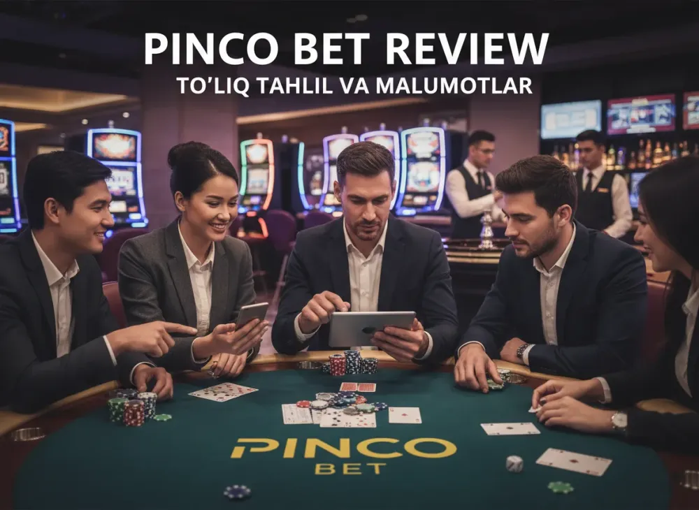 Pinco bet review - to'liq tahlil va ma'lumotlar